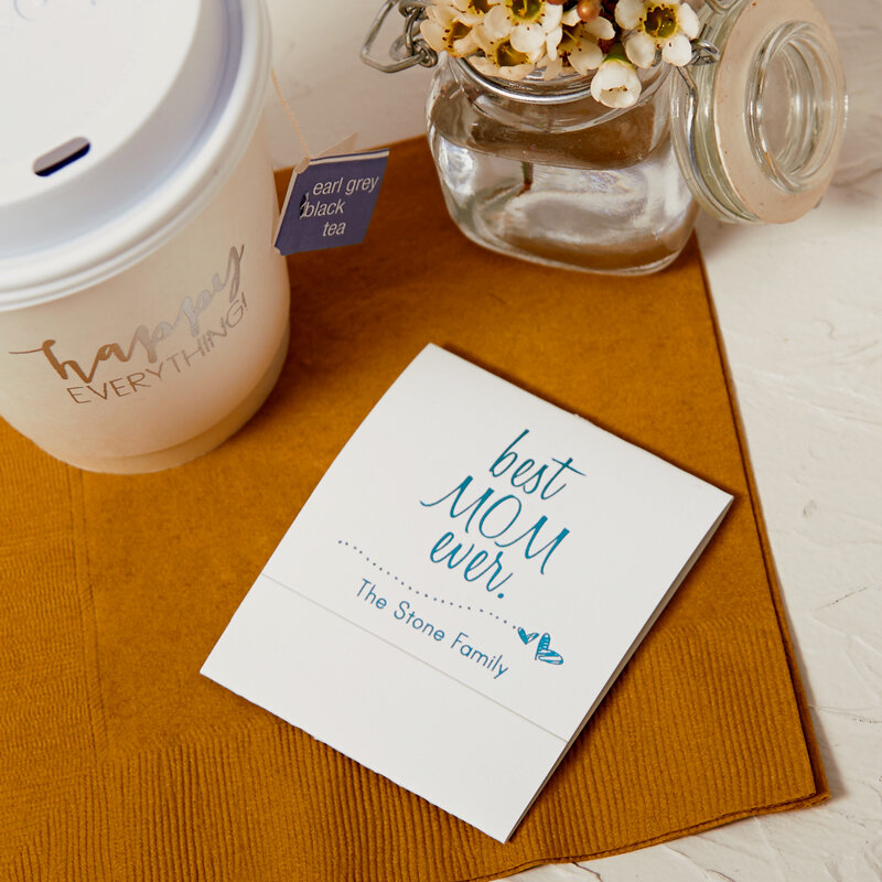 create personalized tea favors for Mother's Day this year with For Your Party
