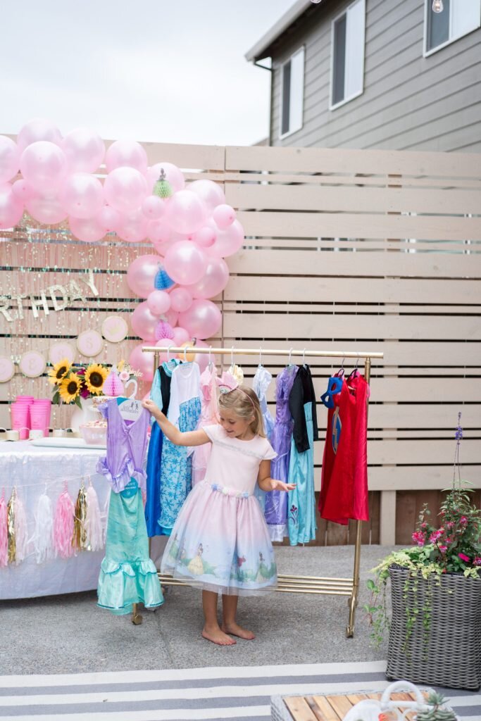 fabulous dress-up princess party