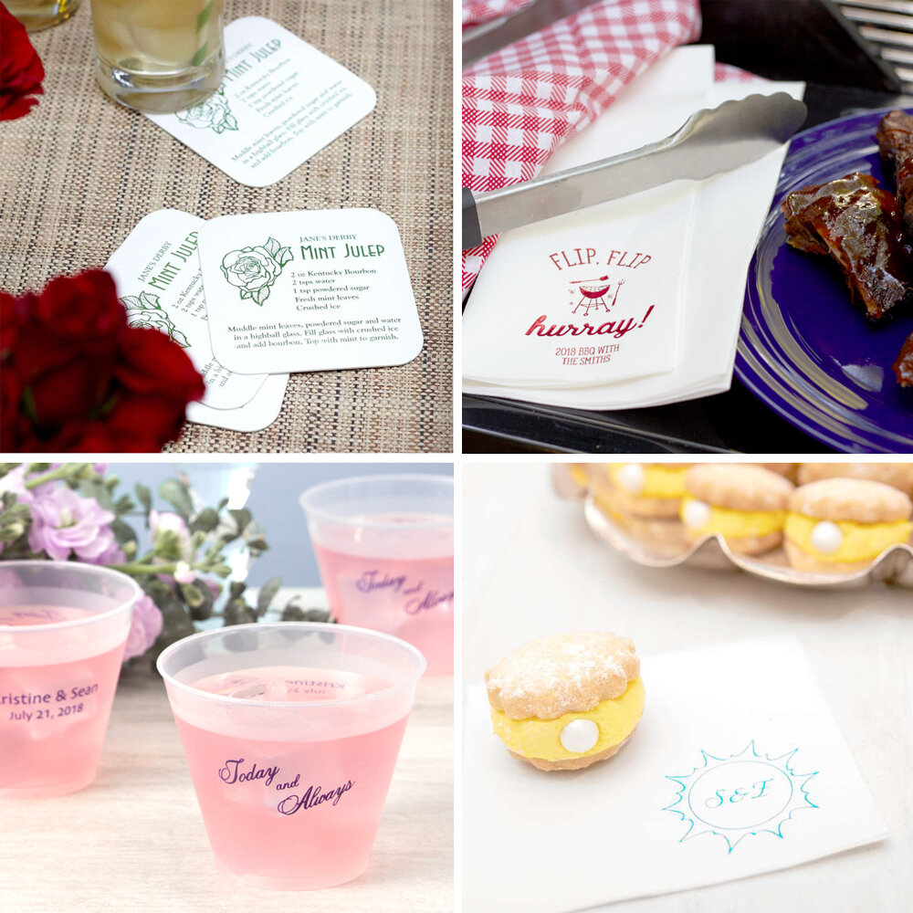 personalized party products