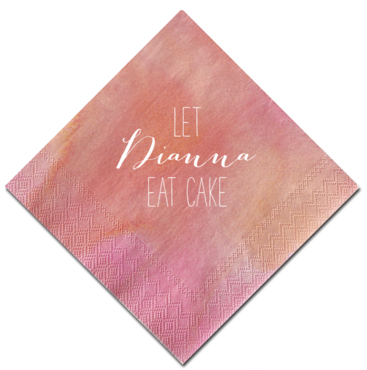 personalized cocktail napkins