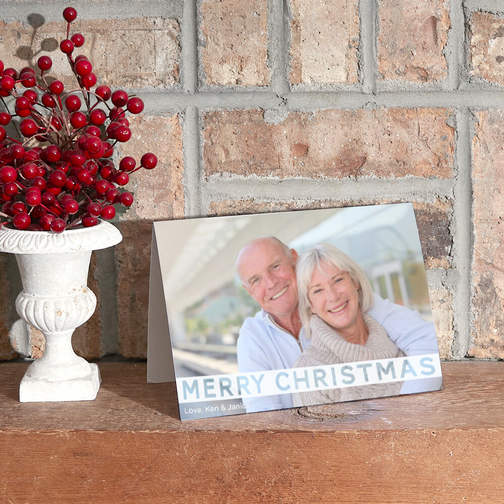 Design custom full color note cards for personalized holiday gifting!