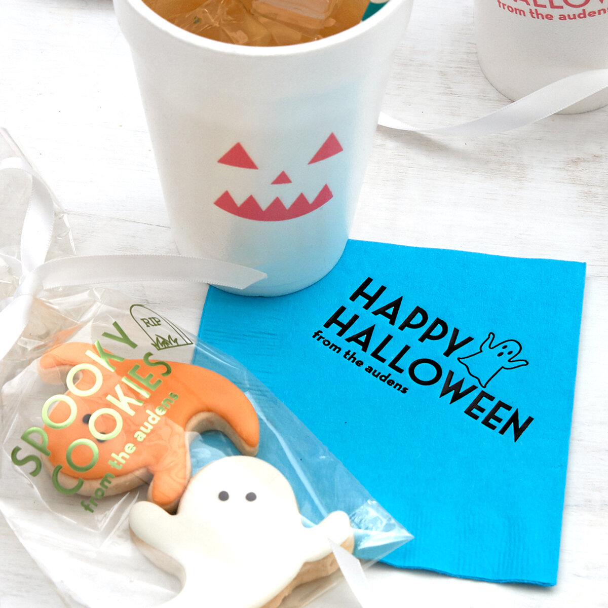 design personalized Halloween party accessories with For Your Party