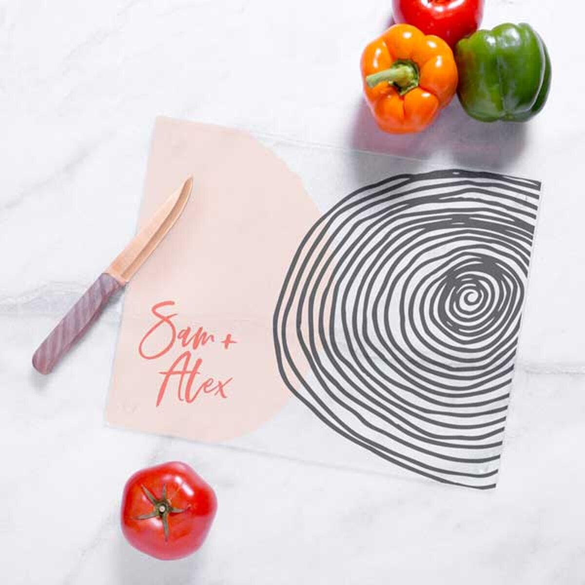 Full Color Glass Cutting Board - Small