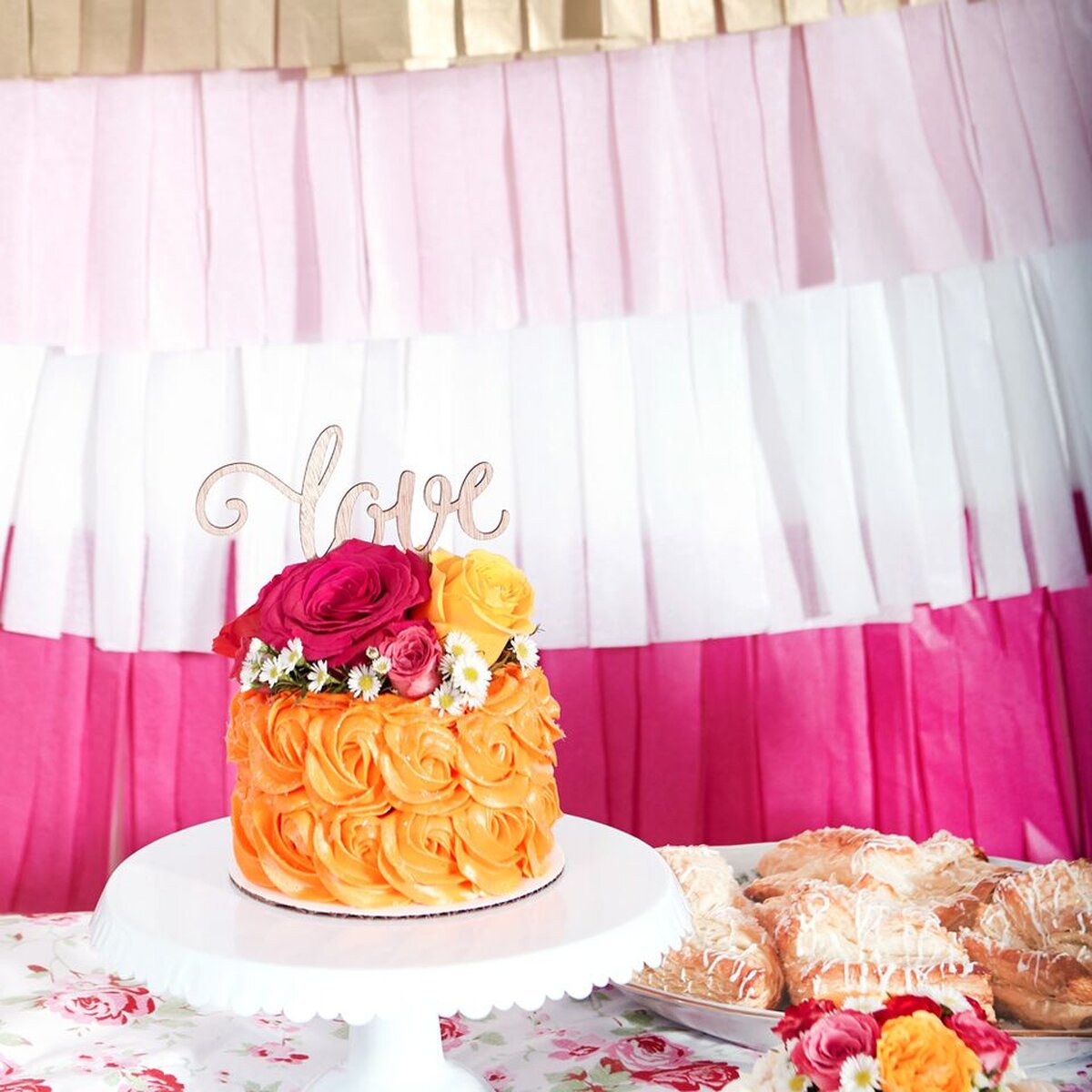 Fringe Backdrop DIY