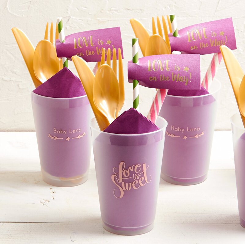 baby shower cups