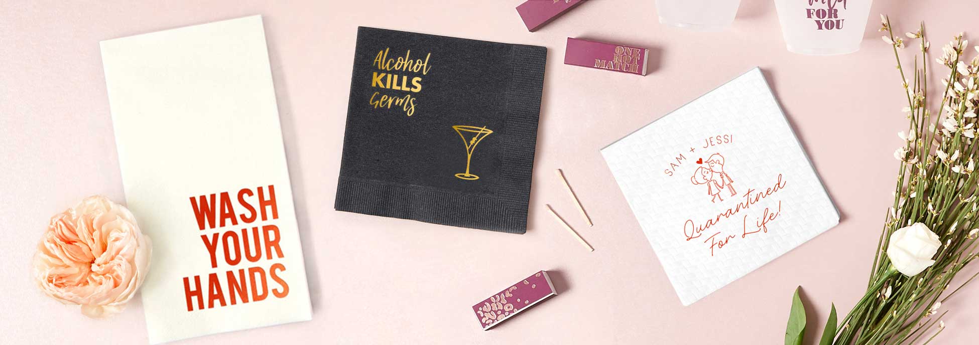 Social Distancing Napkins