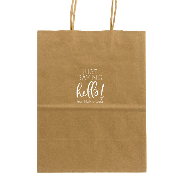 Custom Designed Gift Bags Make Socially Distant Gift Giving Easy