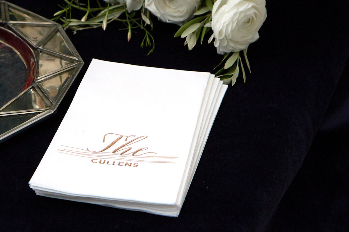 custom guest towels