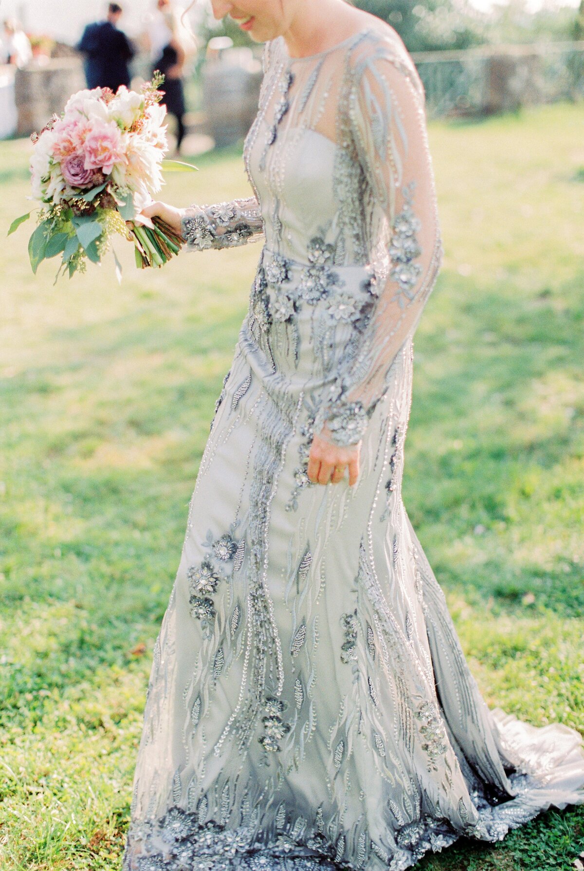 gorgeous blue wedding dress for your Shades of Blue wedding