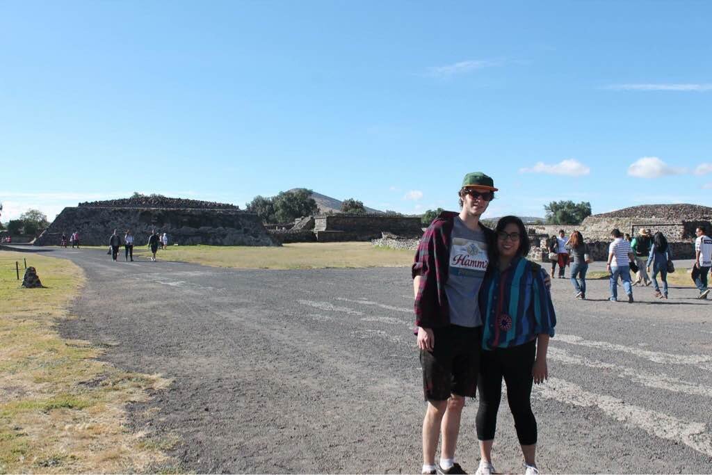 Tepzteco pyramid in Mexico