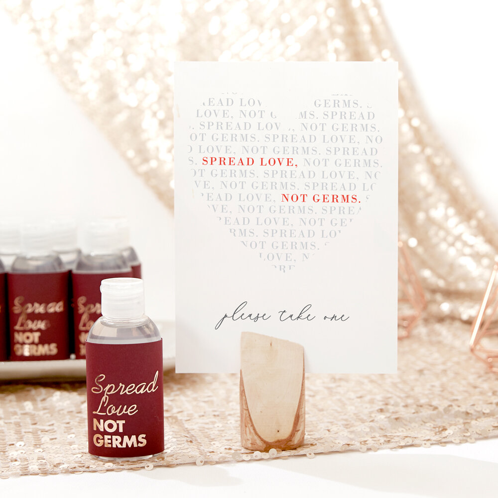 wedding table signs from For Your Party are a new wedding essential