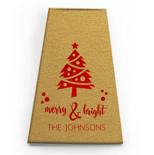 custom designed pyramid party favor box