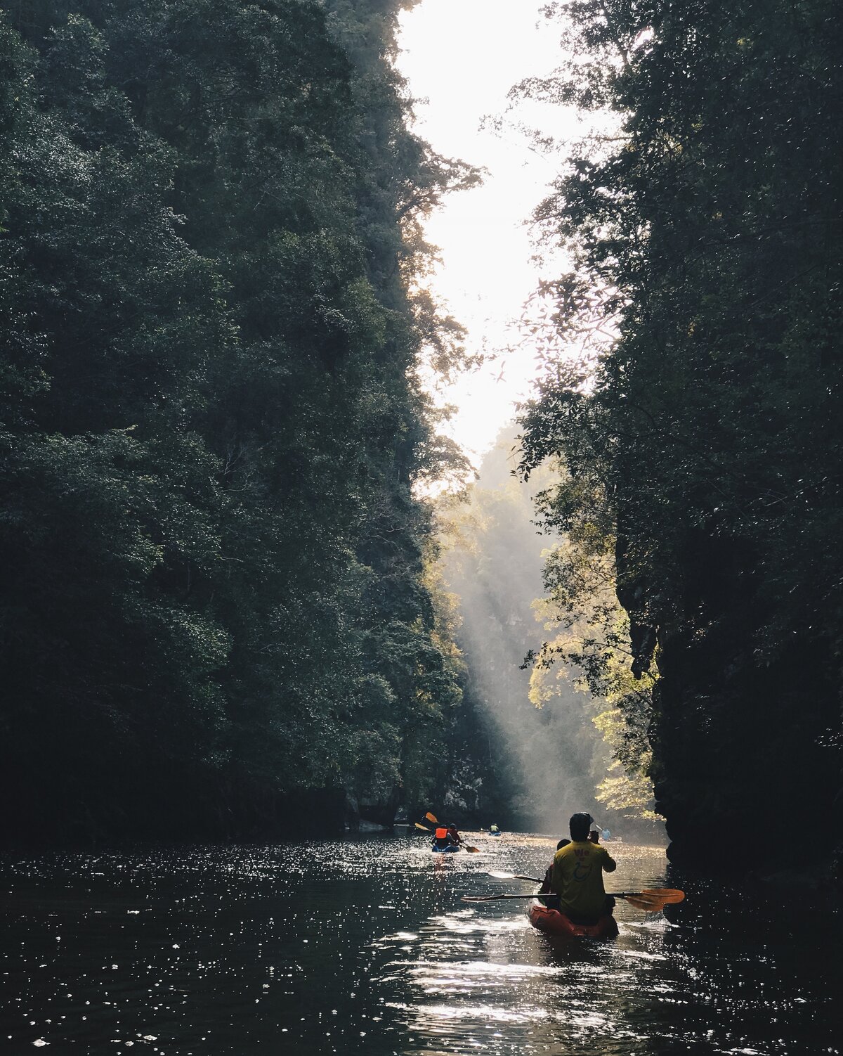 bachelor party kayak adventure