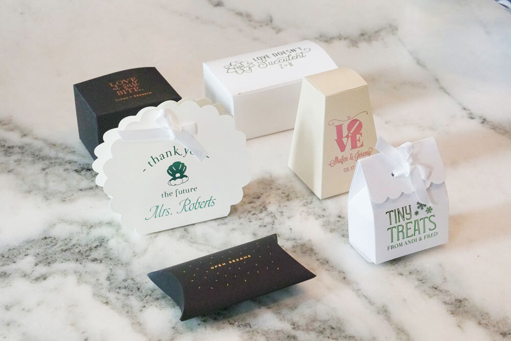 custom party favor boxes