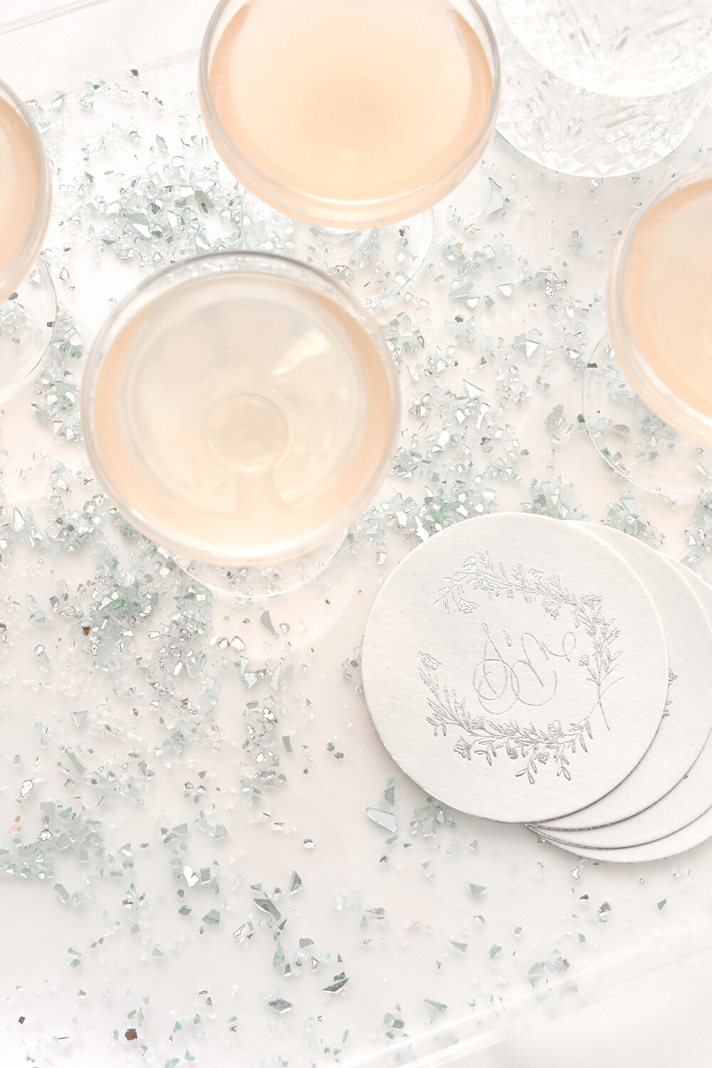 Fresh Pink Gimlet for Your Winter Wedding Cocktails