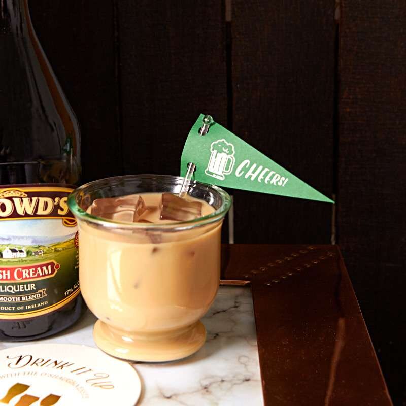 St. Patrick's Day drink "Dirty Irishman"