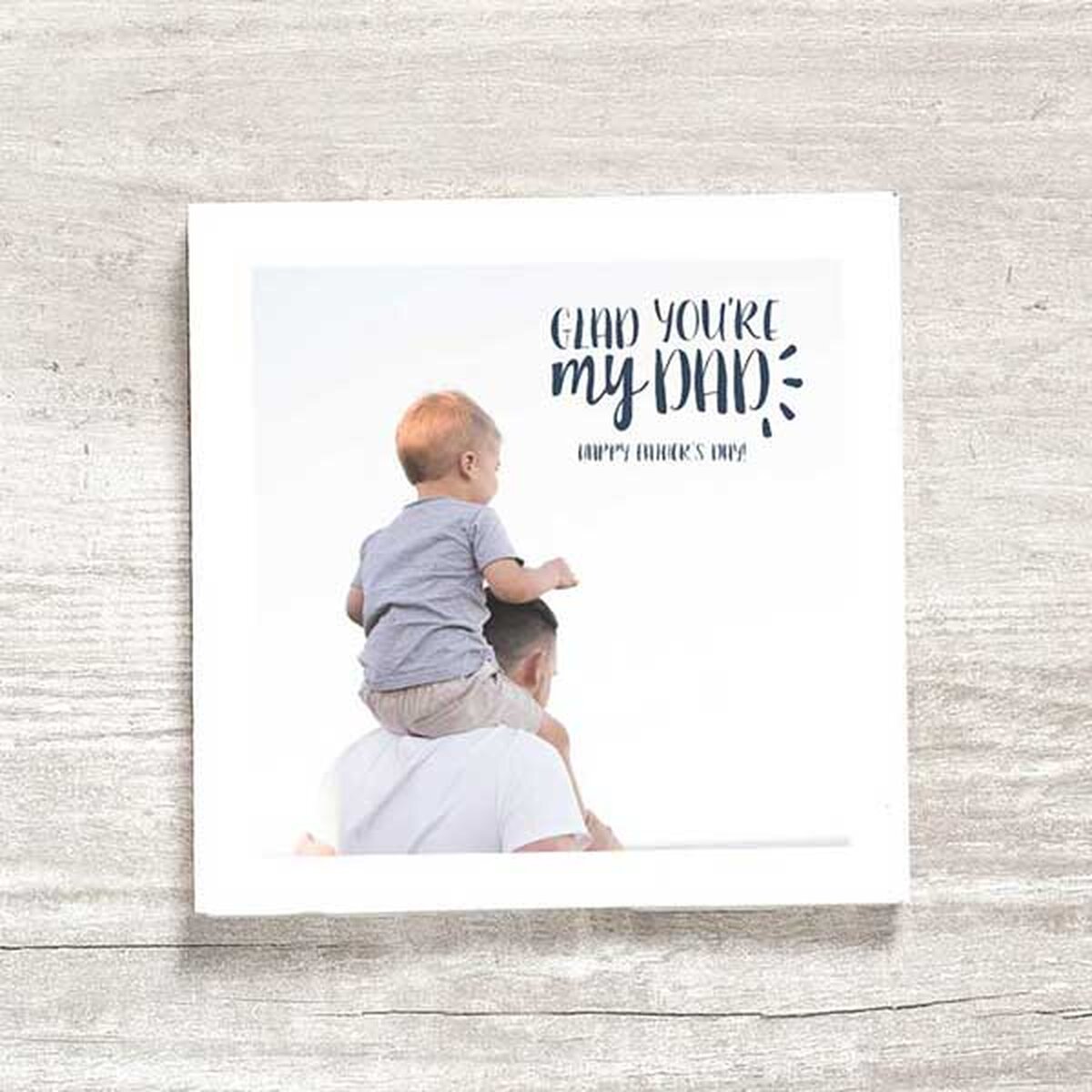 Father's Day Photo Napkins