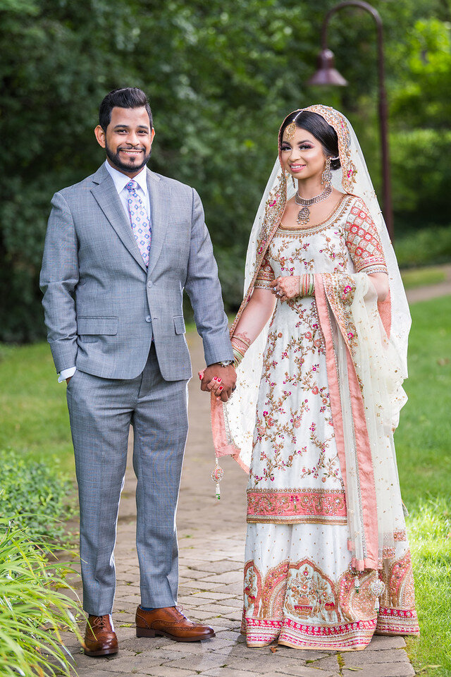 For Your Party's Real Wedding Feature: The Gorgeous Bride and Groom