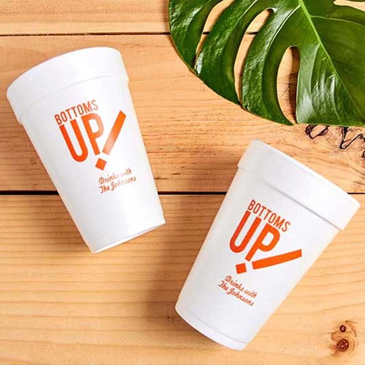 custom styrofoam cup