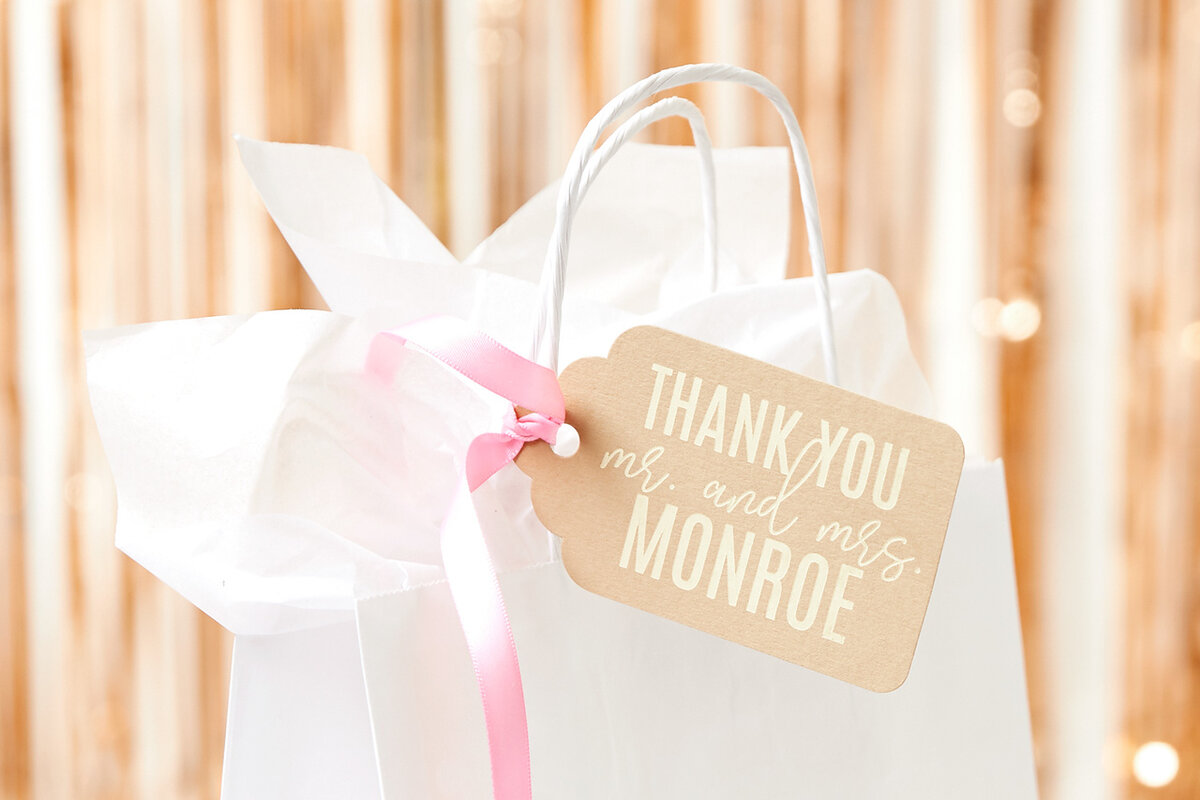 being extra prepared with your guests favors that they will treasure forever