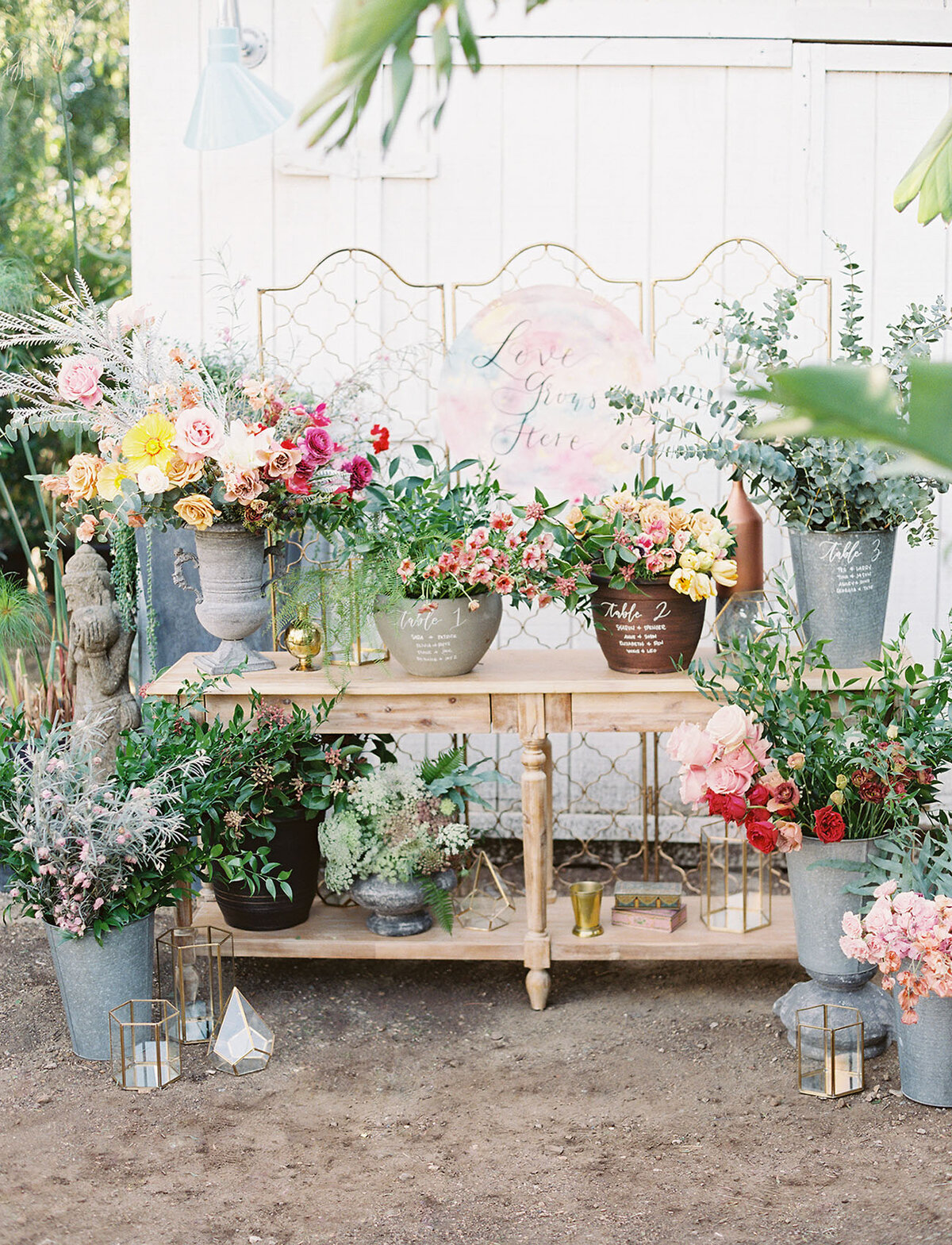 Garden Party Wedding Color Palette