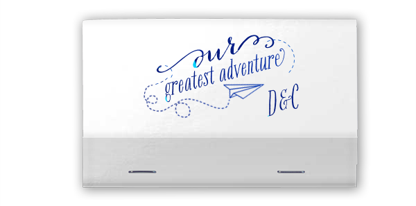 Personalized Greatest Adventure 40 Strike Matchbooks