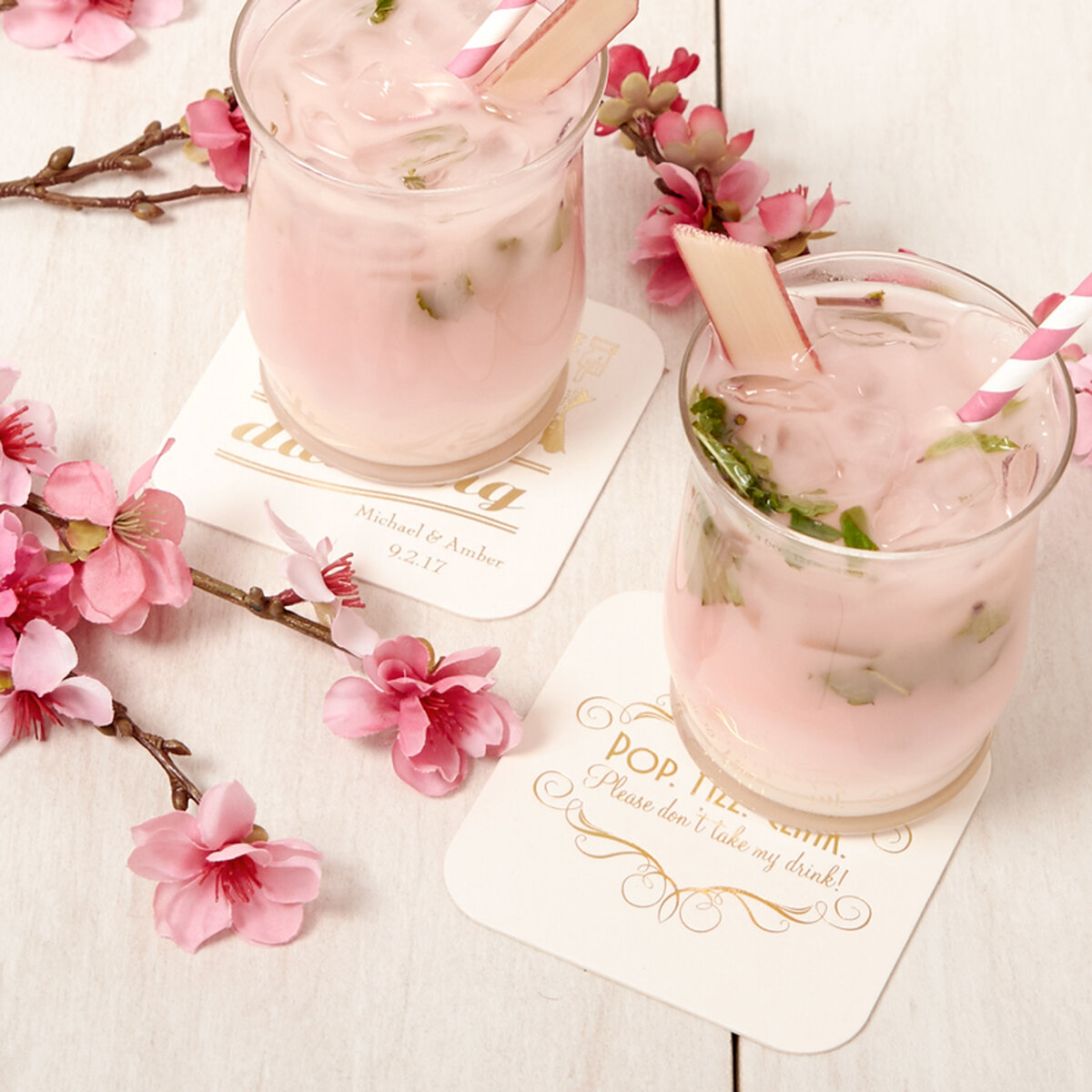 how to make a Rhubarb Mojito