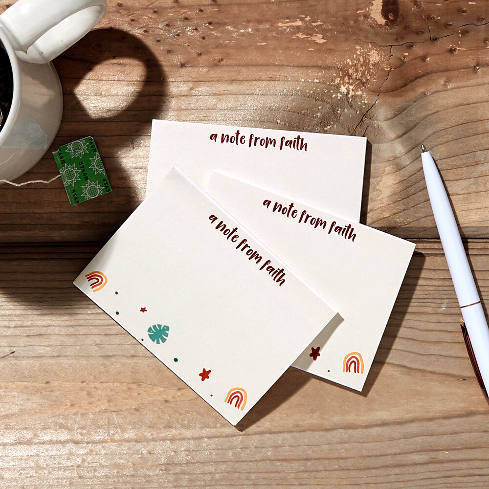 Personalized post-its are a great stocking stuffer this Christmas.