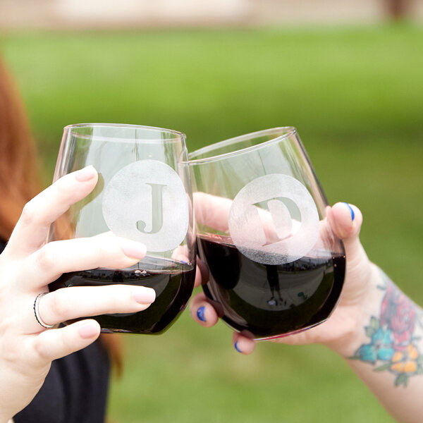 get custom glassware as a unique mother's day gift