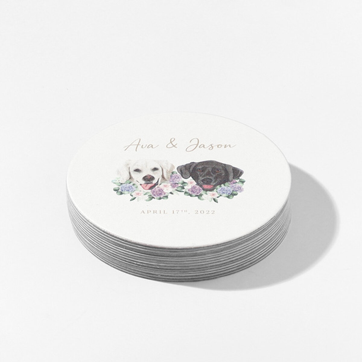 Photo/Full Color Round Coaster -- OUT OF STOCK TILL 10/31