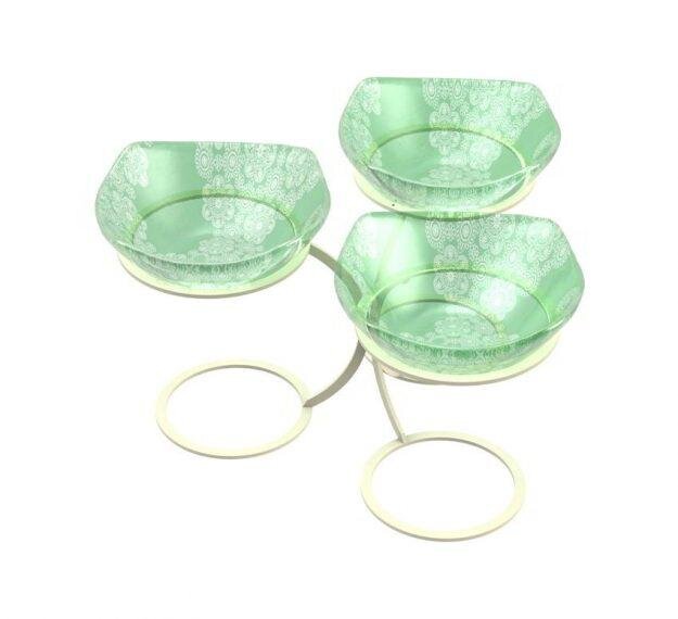 green ice cream bowl inspiration