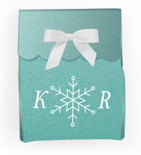 custom designed truffle party favor box