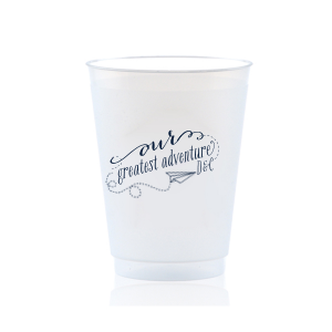 16oz Frost Flex Cups | Personalized Plastic Cups | For Your Party
