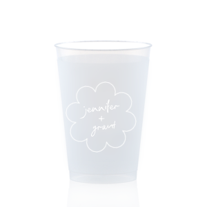 Kitschy Cocktail Hour Floral Frame Cup