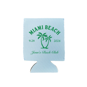 Bachelorette Beach Party Tropical Chill Can Cooler