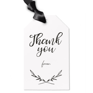 Our beautiful new Letterpress Gift Tag will impress loved ones like no other. They have unique graphics with Minimal Branch and your name on it. Surprise everyone, make these moments unforgettable.