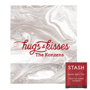 Custom Marble Taupe Party Pocket with Shiny Fuchsia Foil are a must-have for your next event—whatever the celebration!