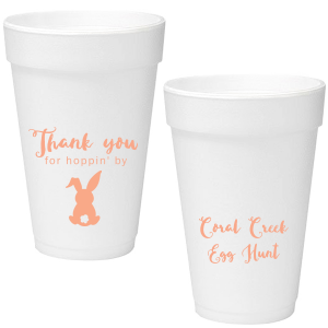 Holiday DYO 16 oz. Foam Cups - with Design