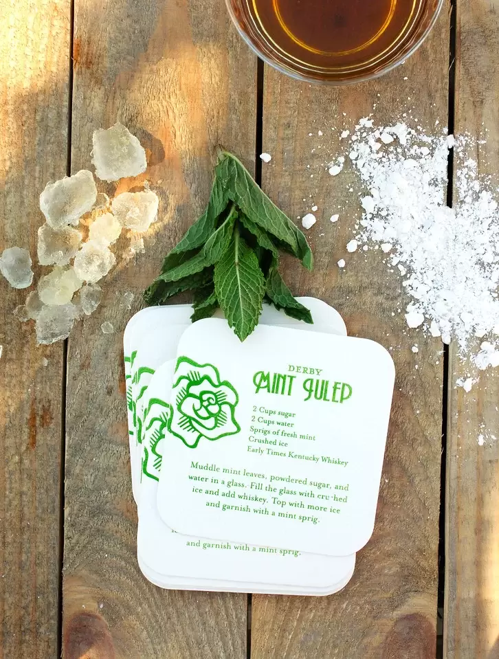 Signature Cocktails with Personalized Recipe Coasters are an FYP Wedding Must-Have