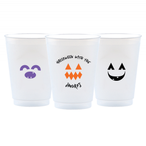 Halloween Jack-O-Lantern Custom Photo Cup