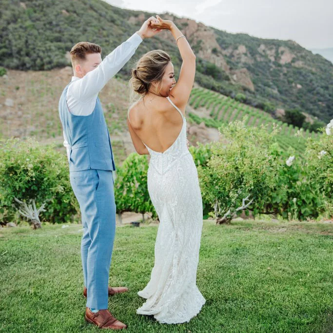 Malibu vineyard wedding