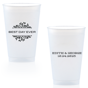 Best Day Ever Floral Frost Flex Cup