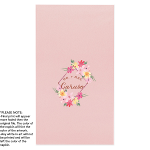 Our beautiful custom White Borderless Custom Photo Cocktail Napkin with Matte Brick Ink Digital Print Colors will impress guests like no other. Make this party unforgettable.