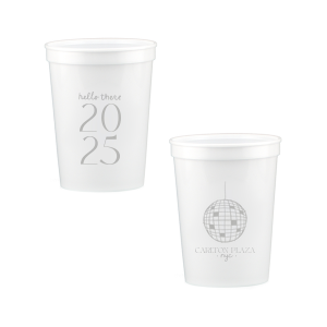 Cheers to the new year with the Hello New Year 2025 Cup! The trendy cup is perfect for holiday parties, available in a variety of sizes, styles and colors to best suit your party-going needs.
