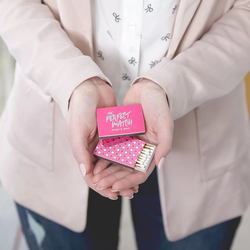 customized Handwritten Perfect wedding matches