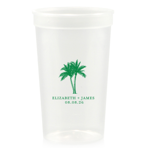 The Romantic Beach Vibes Cup is sure to turn your next party event into a summertime smash! Available in your choice of ink printed colors and customizable text, the party cup is easy to make your own.