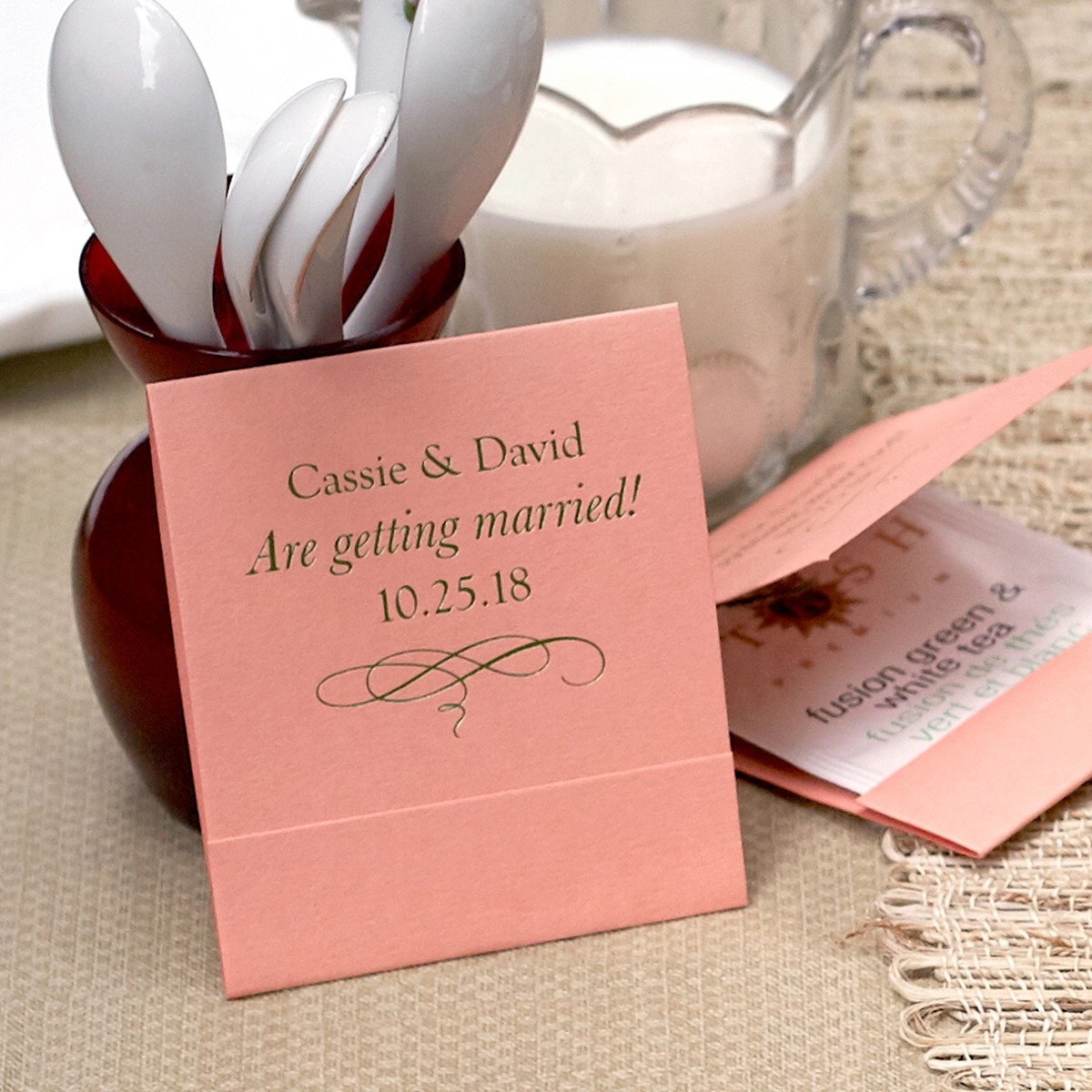 Shop the Perfect Pick Collection Custom Tea Favors