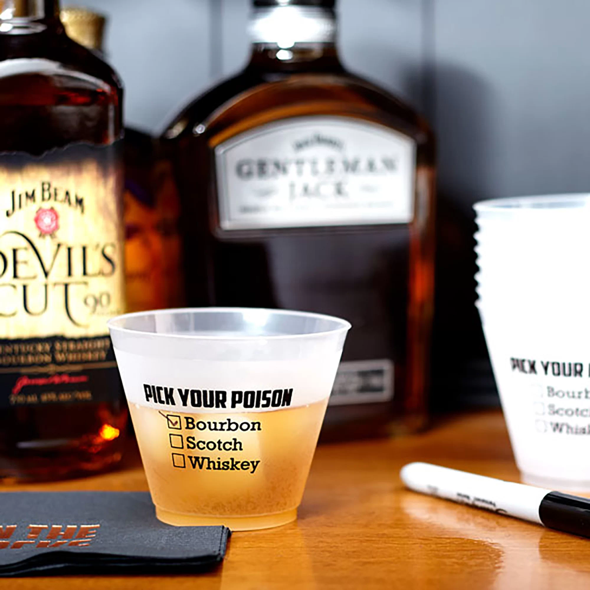 brown booze bar 9 oz frost flex