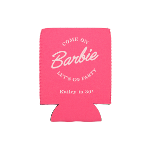 Barbie Birthday Can Cooler