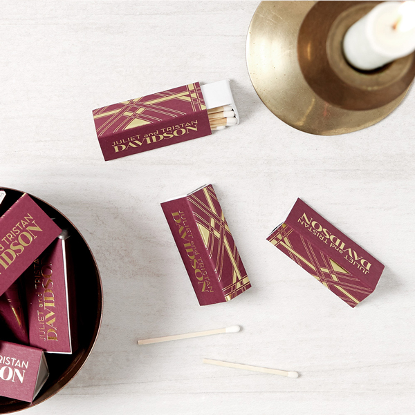 Art Deco Triangle match